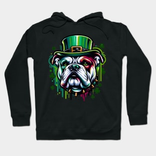 American Bulldog Celebrates Saint Patrick's Day Hoodie